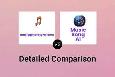 musicgeneratorai.com vs Music Song AI
