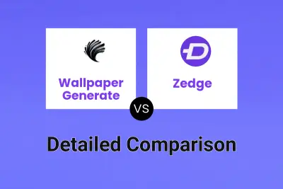 Wallpaper Generate vs Zedge