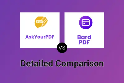 AskYourPDF vs Bard PDF Detailed comparison features, price