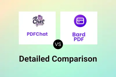 PDFChat vs Bard PDF Detailed comparison features, price