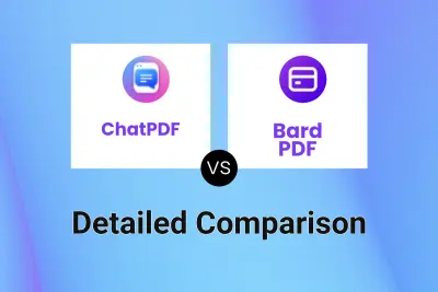 ChatPDF vs Bard PDF Detailed comparison features, price