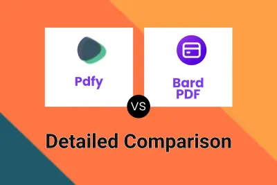 Pdfy vs Bard PDF Detailed comparison features, price