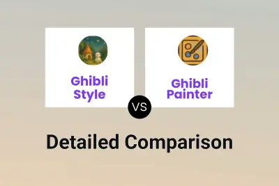 Ghibli Style vs Ghibli Painter