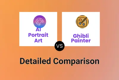 AI Portrait Art vs Ghibli Painter