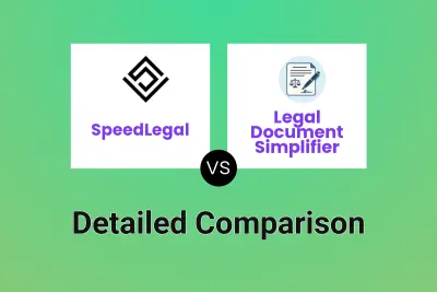 SpeedLegal vs Legal Document Simplifier