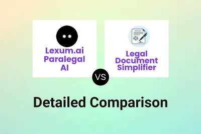 Lexum.ai Paralegal AI vs Legal Document Simplifier