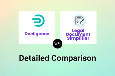 Deeligence vs Legal Document Simplifier