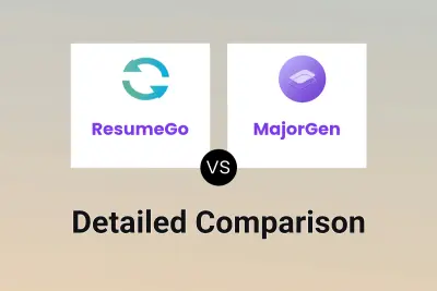 ResumeGo vs MajorGen Detailed comparison features, price