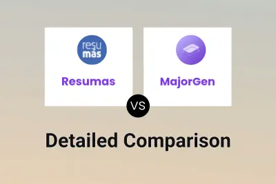 Resumas vs MajorGen Detailed comparison features, price