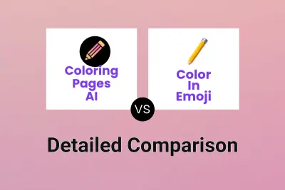 Coloring Pages AI vs Color In Emoji