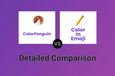 ColorPenguin vs Color In Emoji