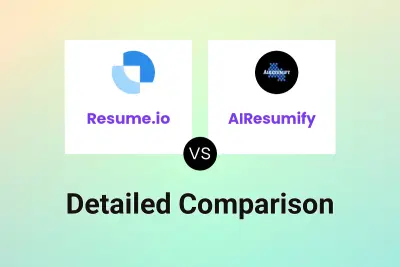 Resume.io vs AIResumify