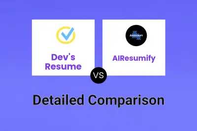Dev's Resume vs AIResumify