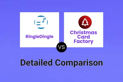 RingleDingle vs Christmas Card Factory Detailed comparison features, price