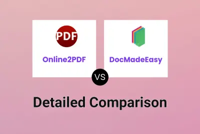 Online2PDF vs DocMadeEasy