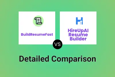 BuildResumeFast vs HireUpAI Resume Builder