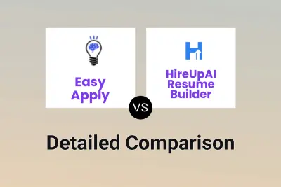 Easy Apply vs HireUpAI Resume Builder