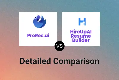 ProRes.ai vs HireUpAI Resume Builder