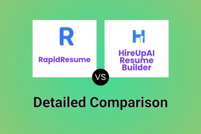 RapidResume vs HireUpAI Resume Builder