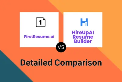 FirstResume.ai vs HireUpAI Resume Builder