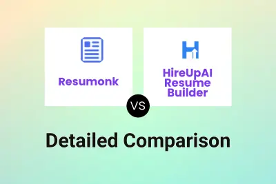 Resumonk vs HireUpAI Resume Builder