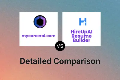 mycareerai.com vs HireUpAI Resume Builder