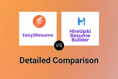 Easy2Resume vs HireUpAI Resume Builder