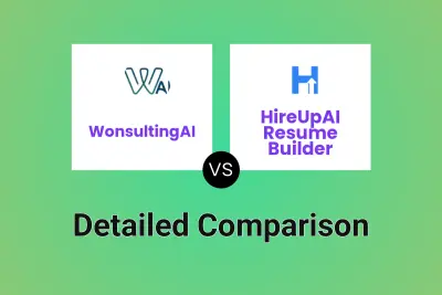 WonsultingAI vs HireUpAI Resume Builder