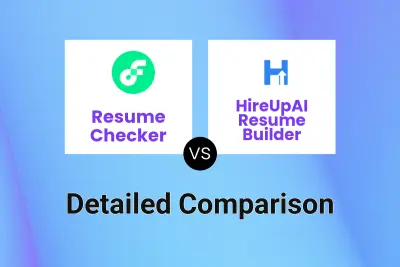 Resume Checker vs HireUpAI Resume Builder