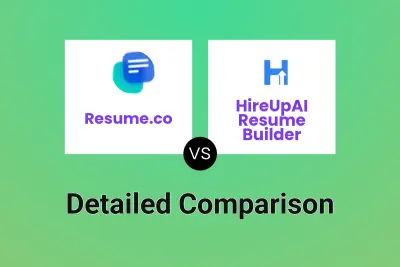 Resume.co vs HireUpAI Resume Builder