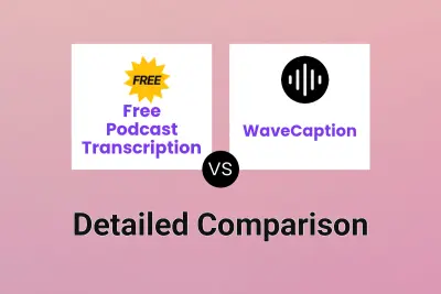 Free Podcast Transcription vs WaveCaption