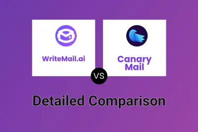 WriteMail.ai vs Canary Mail Detailed comparison features, price