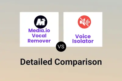 Media.io Vocal Remover vs Voice Isolator