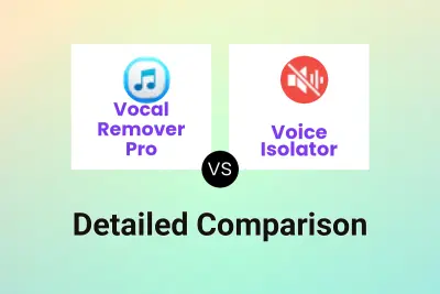 Vocal Remover Pro vs Voice Isolator