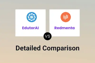 EdutorAI vs Redmenta Detailed comparison features, price