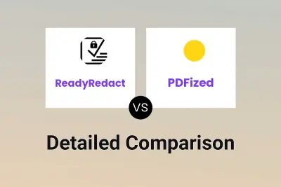 ReadyRedact vs PDFized