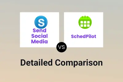 Send Social Media vs SchedPilot