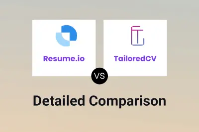Resume.io vs TailoredCV