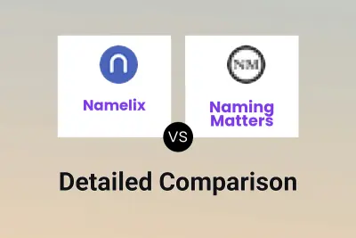 Namelix vs Naming Matters