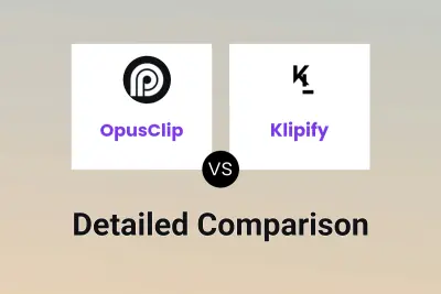 OpusClip vs Klipify Detailed comparison features, price