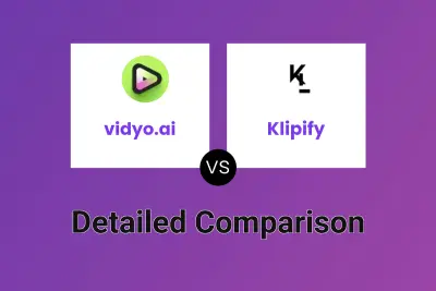 vidyo.ai vs Klipify Detailed comparison features, price