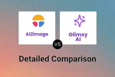 AI2image vs Glimsy AI Detailed comparison features, price