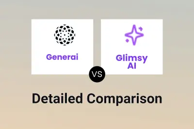 Generai vs Glimsy AI Detailed comparison features, price