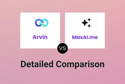 Arvin vs MaxAI.me Detailed comparison features, price