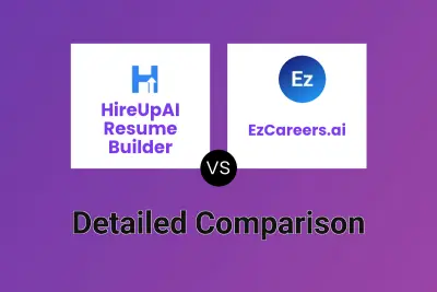 HireUpAI Resume Builder vs EzCareers.ai