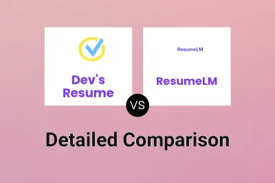 Dev's Resume vs ResumeLM