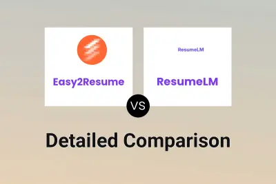 Easy2Resume vs ResumeLM