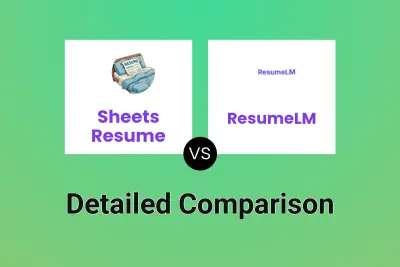 Sheets Resume vs ResumeLM