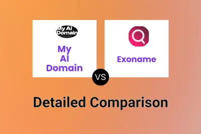 My AI Domain vs Exoname Detailed comparison features, price