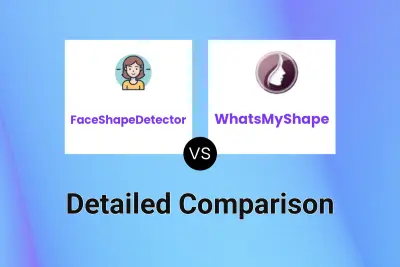 FaceShapeDetector vs WhatsMyShape